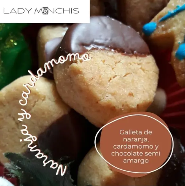 Galleta naranja y cardamomo