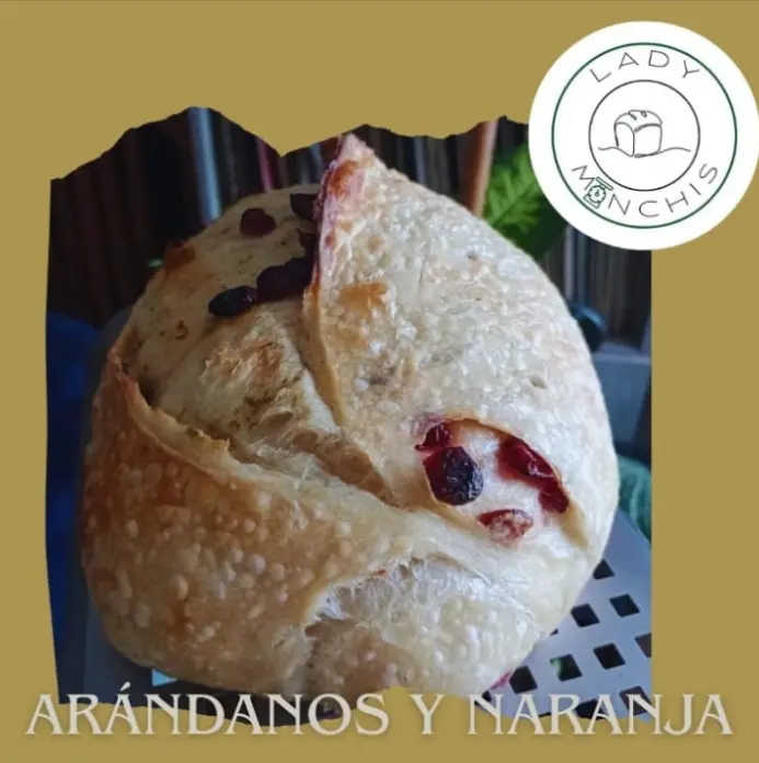 Hogaza arándanos y naranja